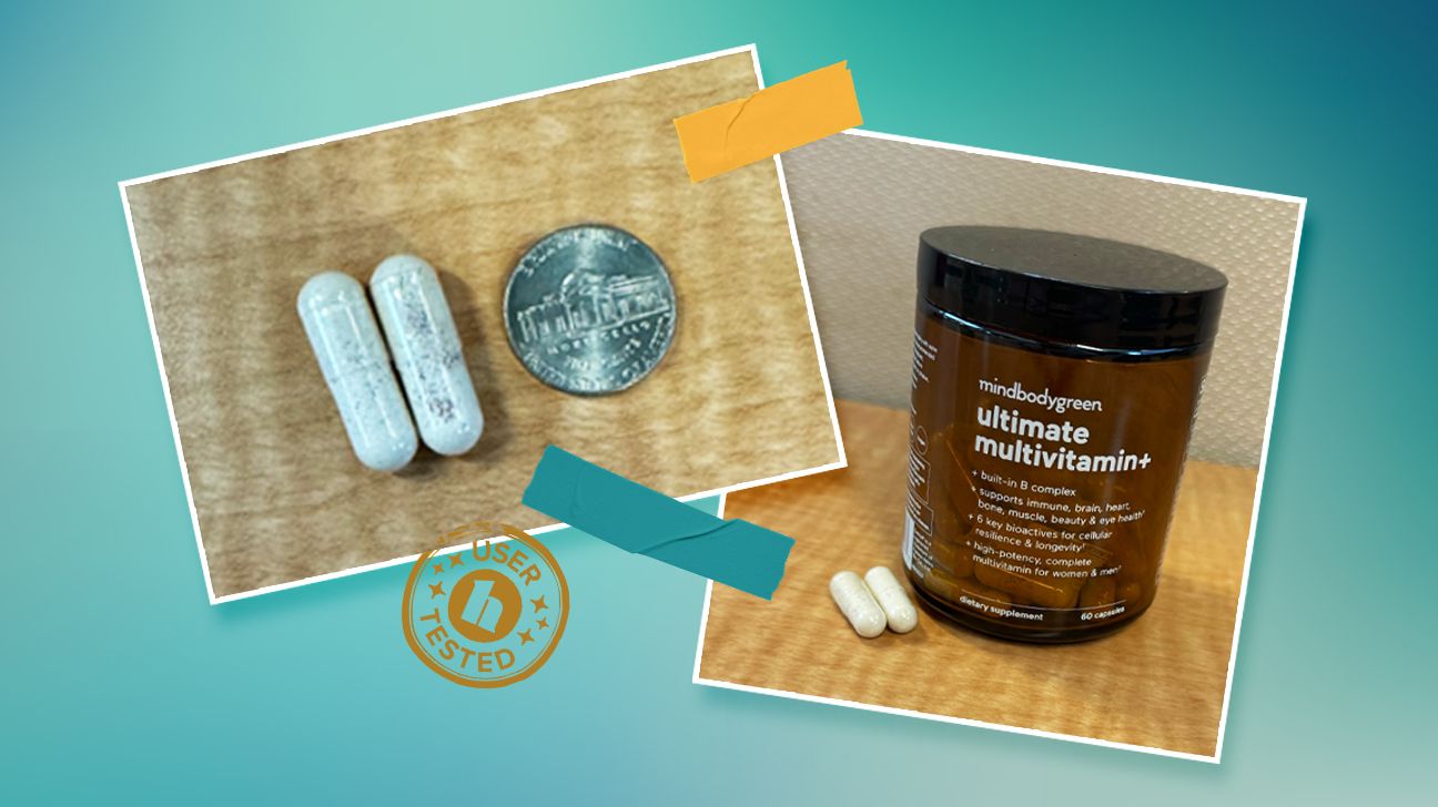 Images de test de mindbodygreen Ultimate multivitamines+