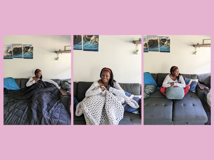 Topcee Weighted Blanket (25lbs 88x104 Cal King Size) Soft
