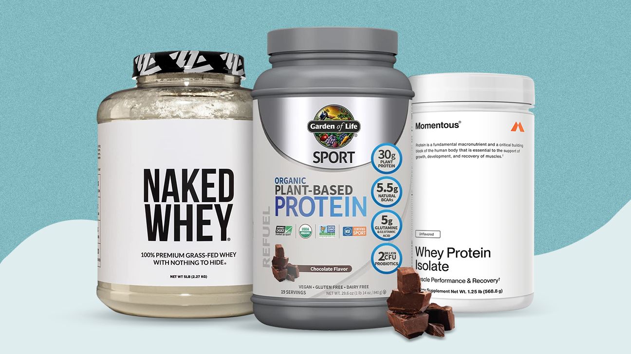 Naked Whey, Garden of Life Sport, and Momentous Protein Powders