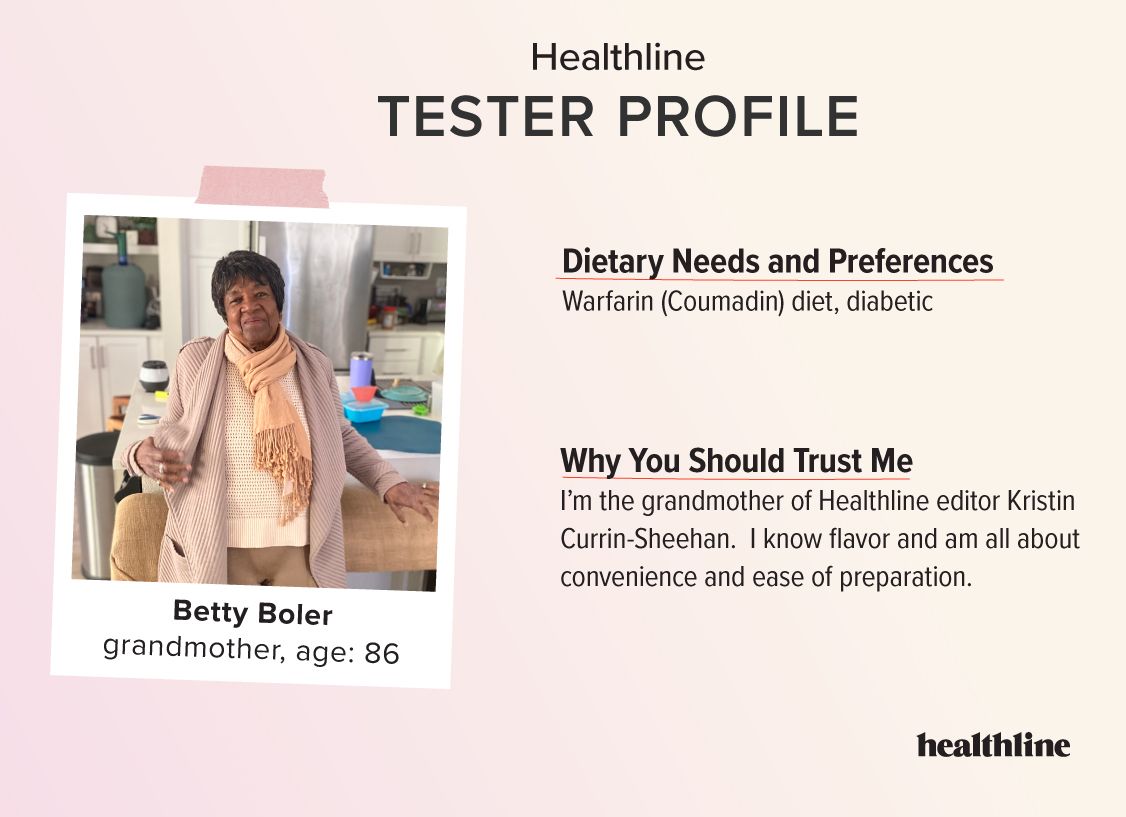 Healthline tester Betty Boler