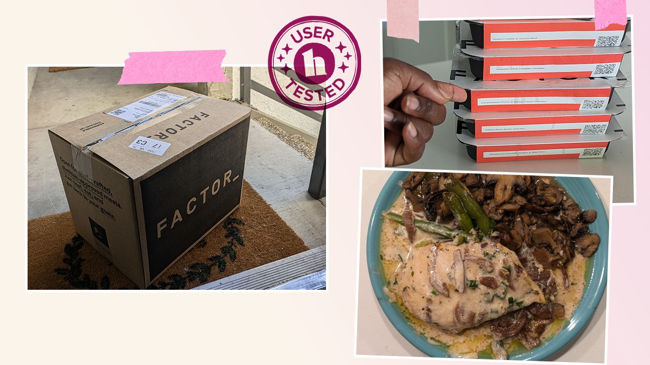 Factor mealkit from delivery to plate