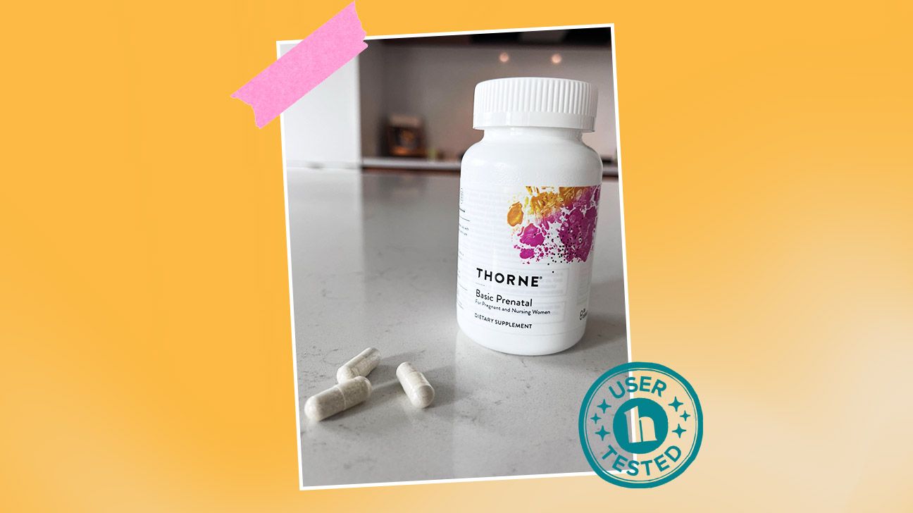 Thorne Prenatal vitamins for pregnancy tested by Healthline