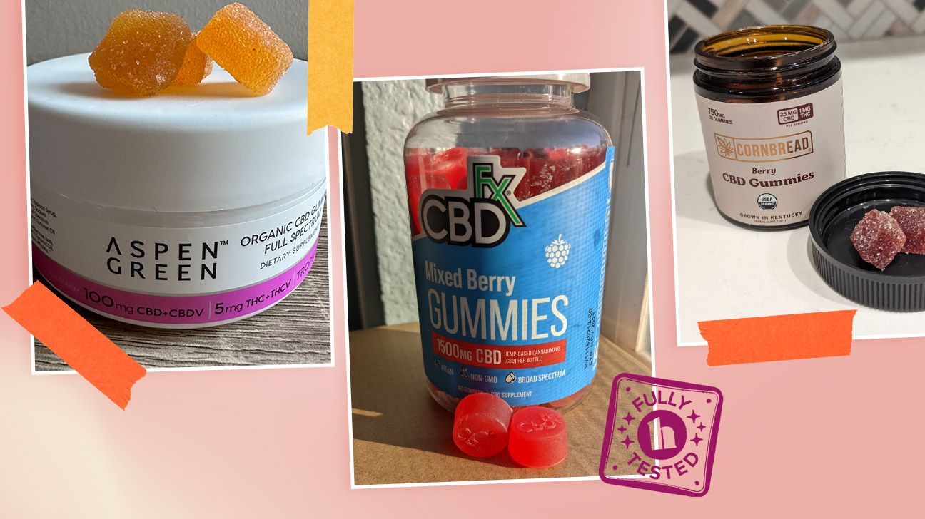 Aspen green, CBDfx, and Cornbread CBD gummies