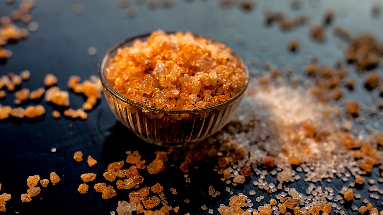 acacia gum crystals
