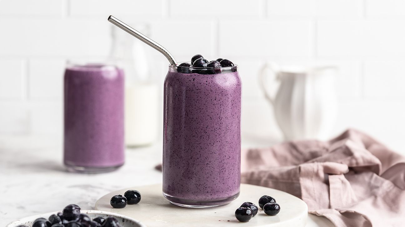 blueberry cheesecake smoothies.