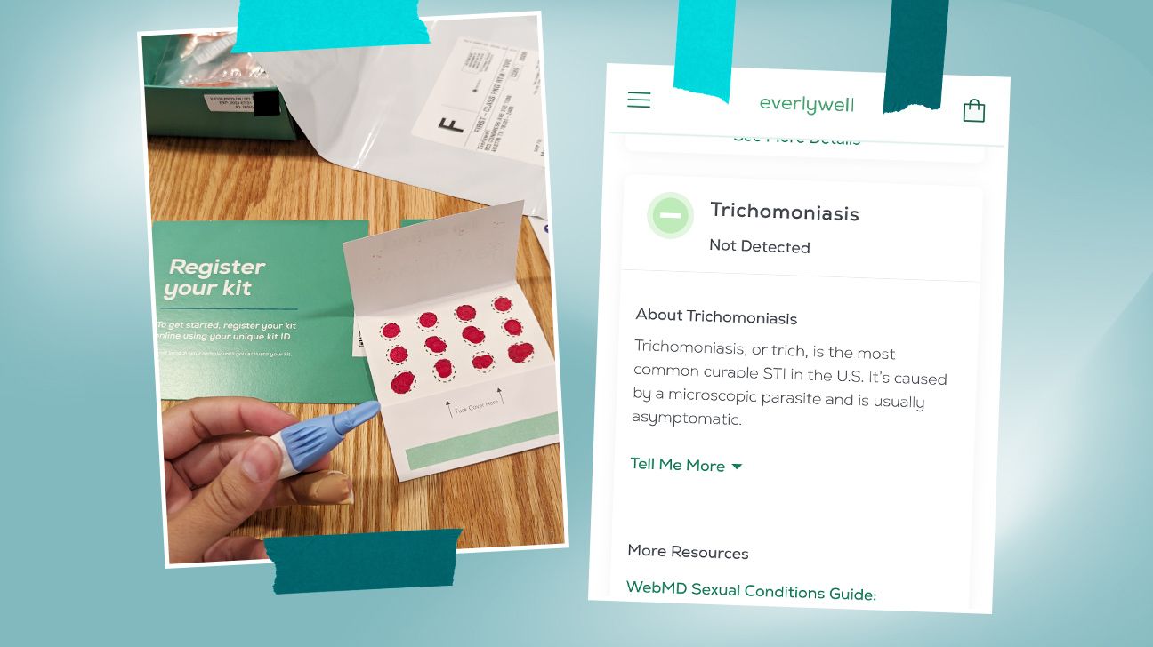 Tester Laramy Applecamp shows us Everlywell experience for std testing