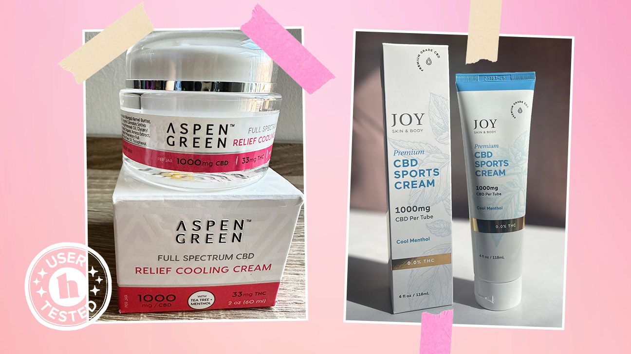 Aspen Green Relief Cooling Cream and Joy Organics Sports Cream