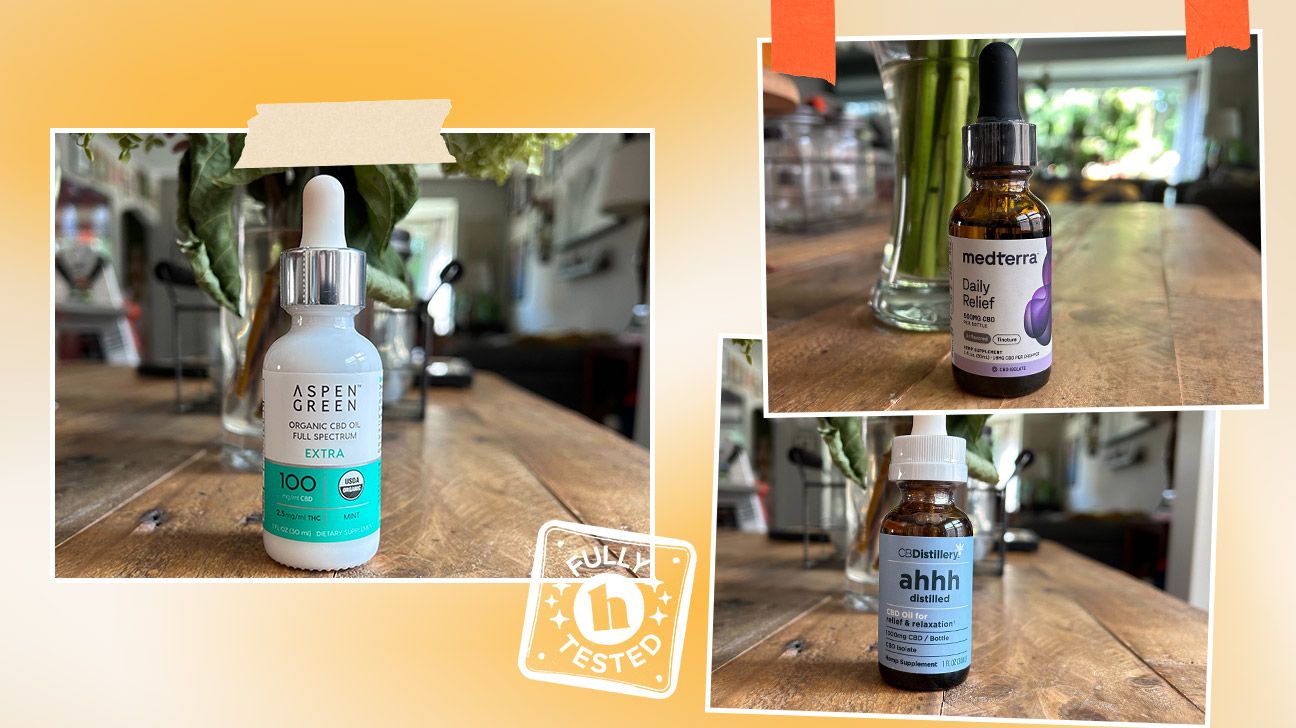 Aspen Green, Medterra, and CBDistillery CBD oils