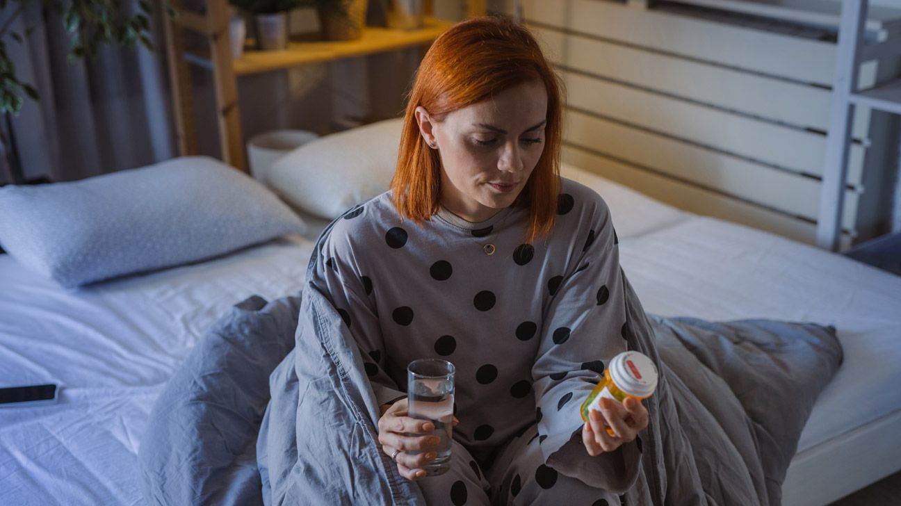 woman drug at night