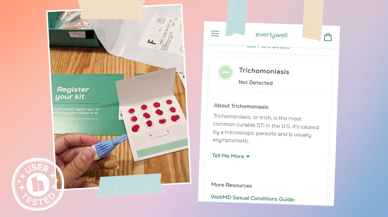 Everlywell at-home STD test kit results