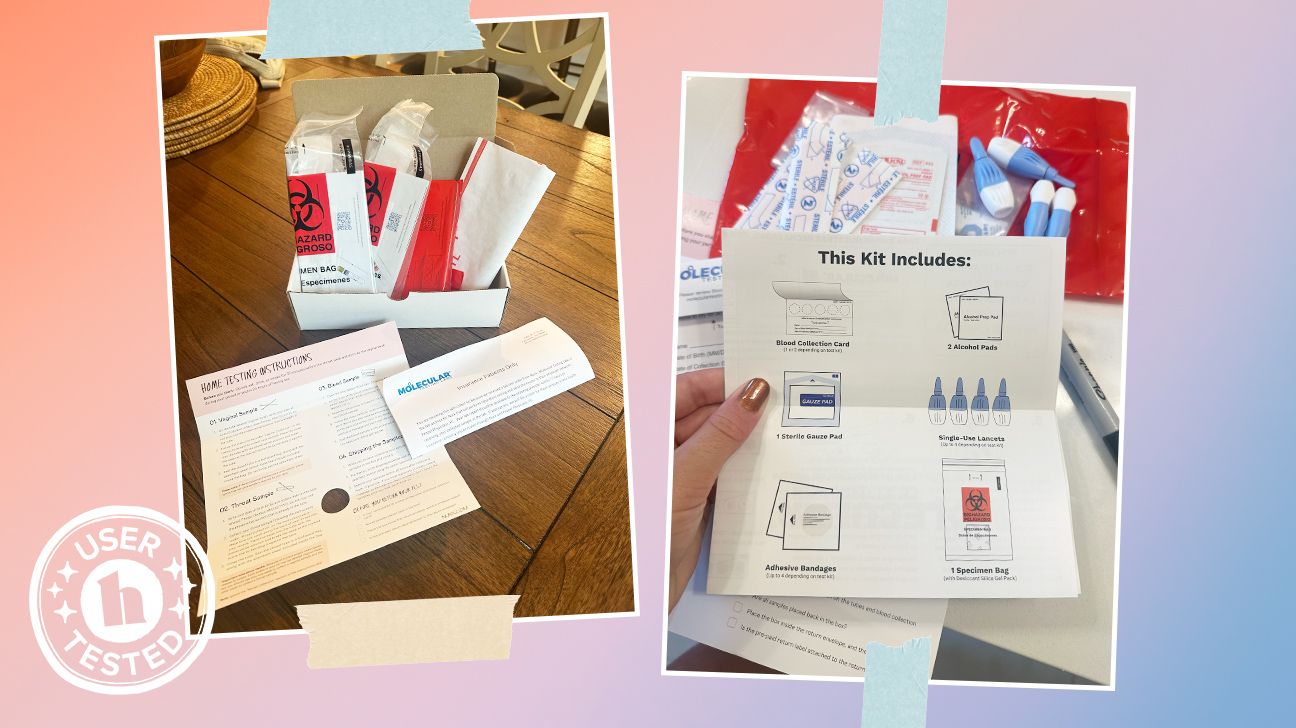 Nurx at-home STD test kit