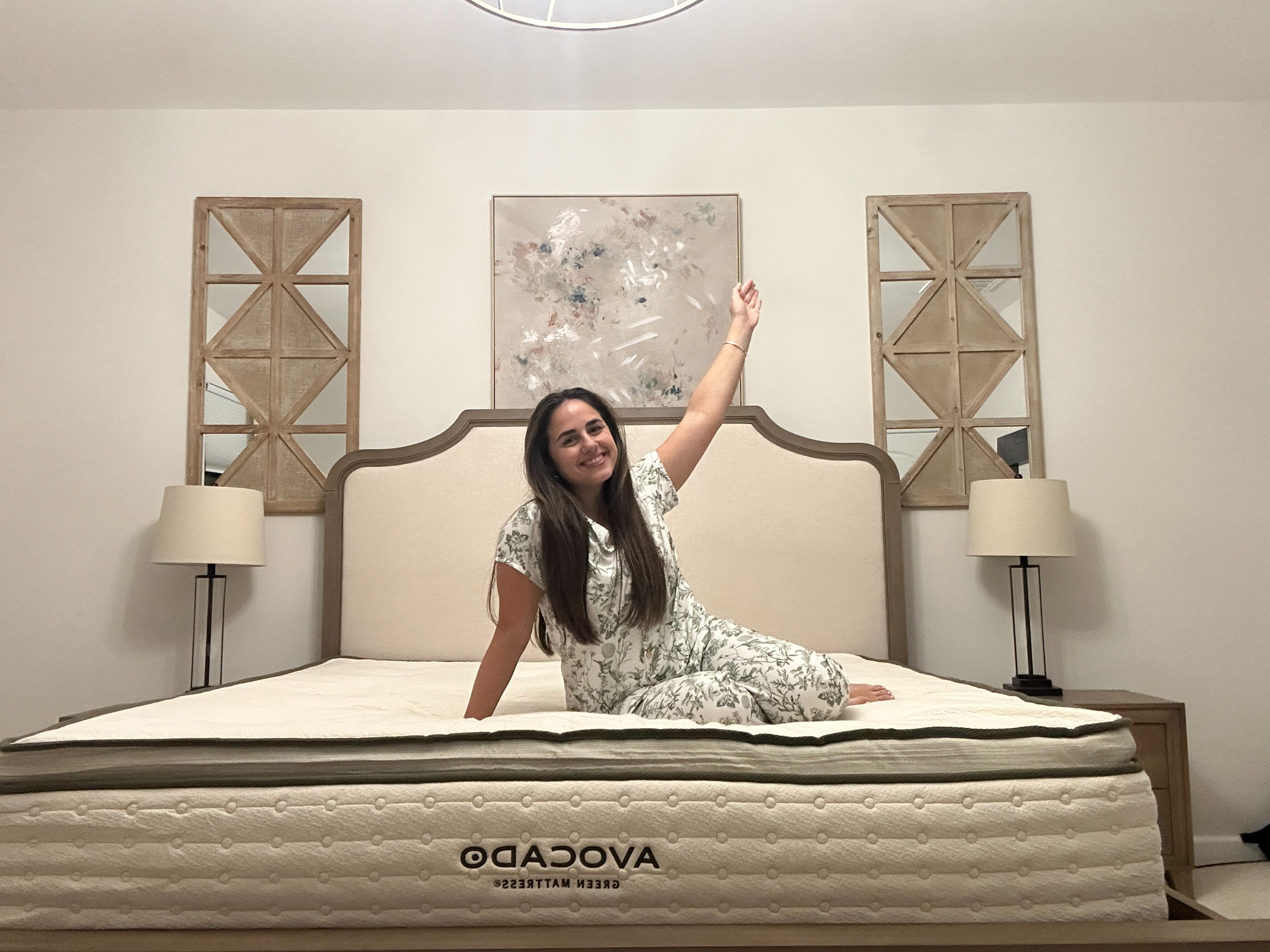 Tester Brooke with Avocado Green Mattress
