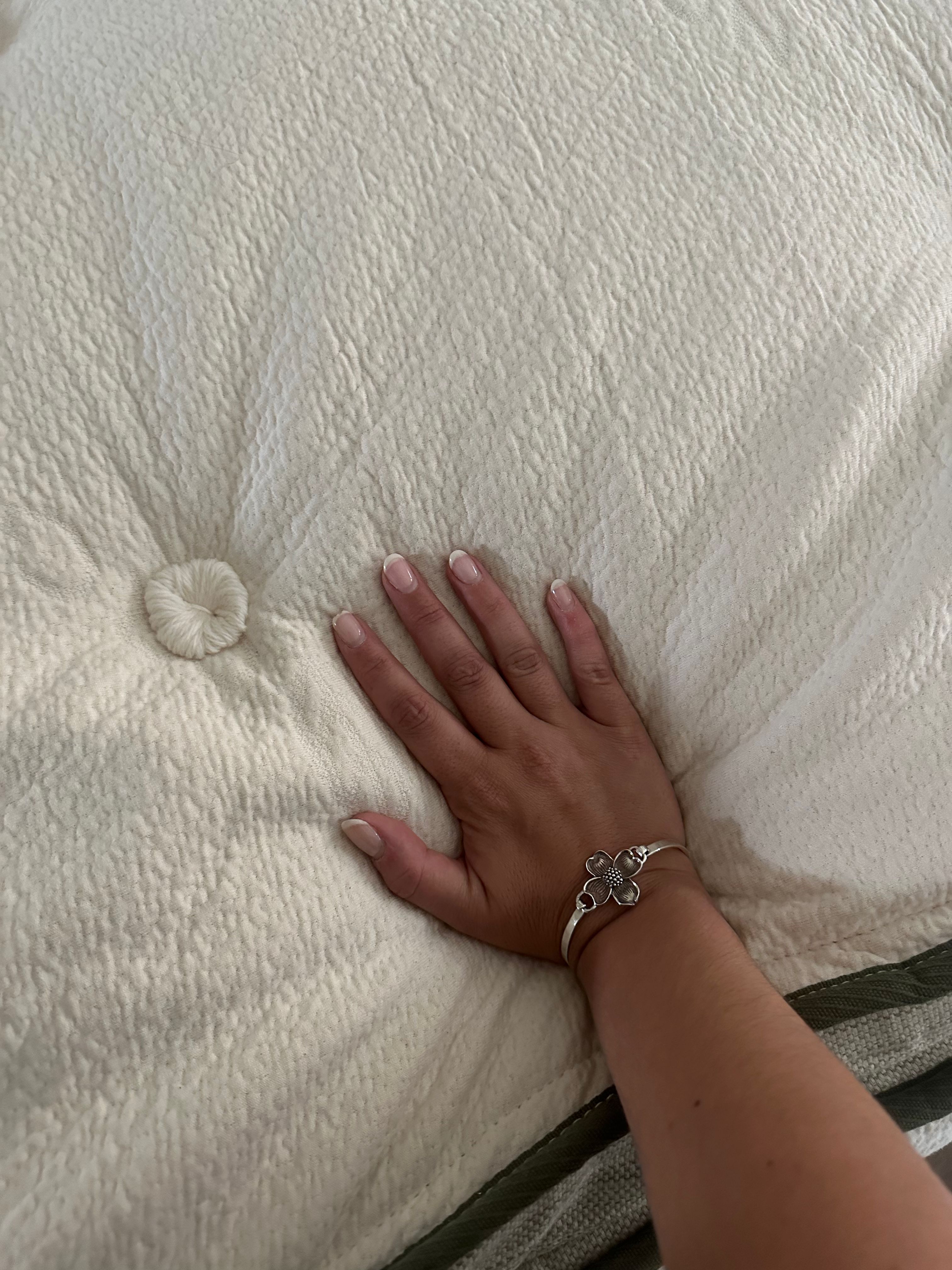 Tester Brooke with Avocado Green Mattress
