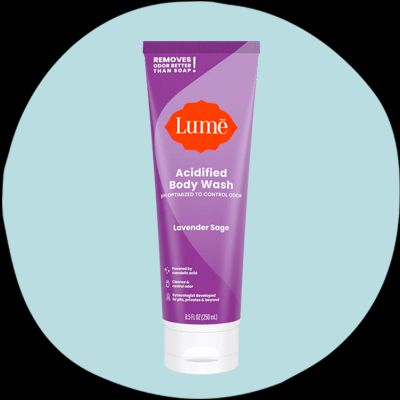 Lume acidified body wash tube spotlight