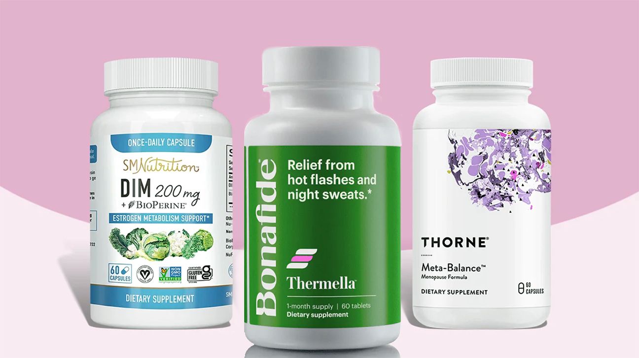SM Nutrition, Bonafide, and Thorne supplements for menopause