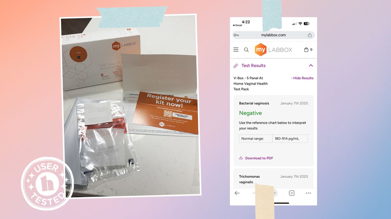 MyLAB Box STD at-home test kit