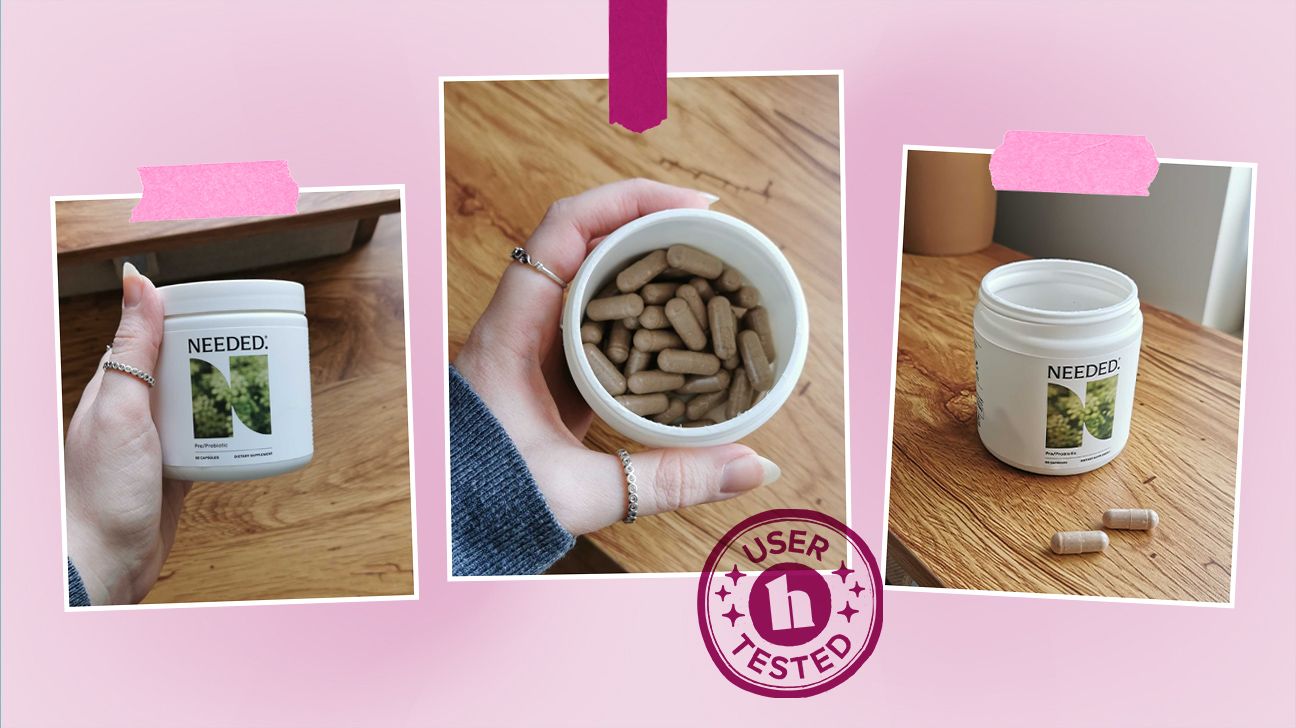 Healthline tester images of Needed Pre/Probiotic supplements
