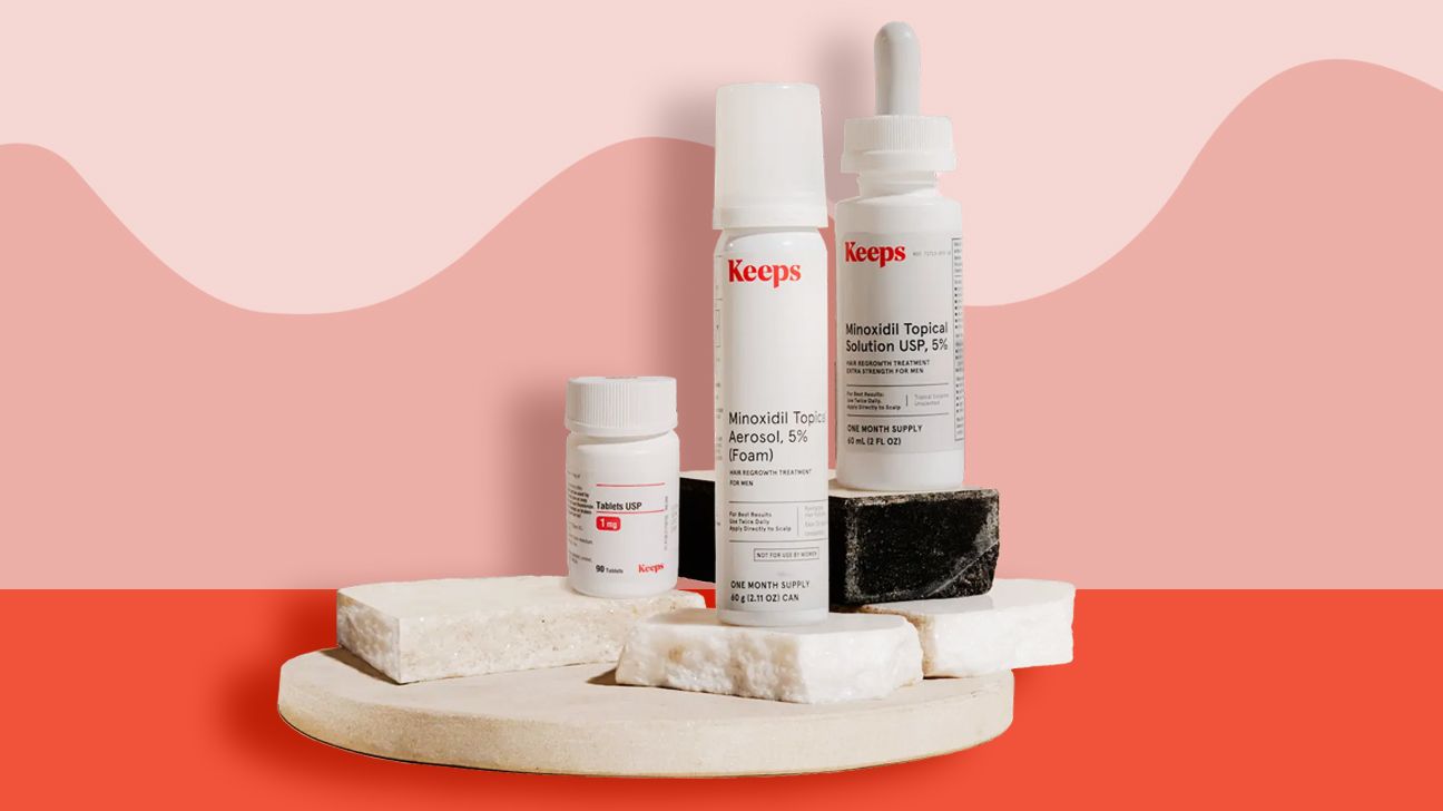 Keeps hair loss products