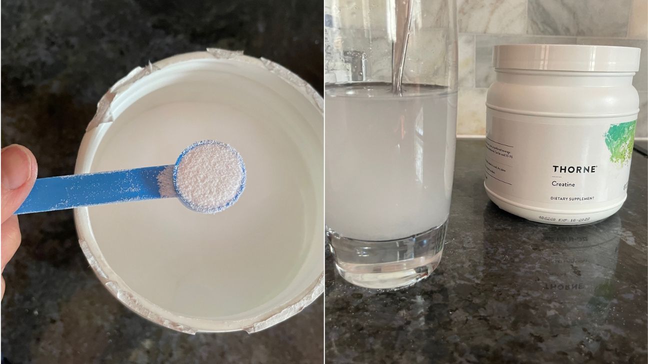 testing Thorne's creatine