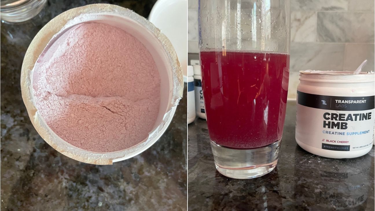 Healthline testing Transparent Labs creatine