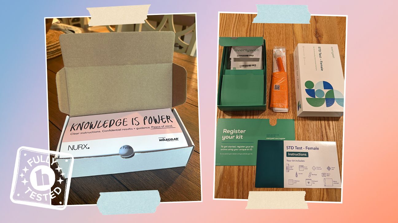 Nurx and Everlywell at-home STD test kits