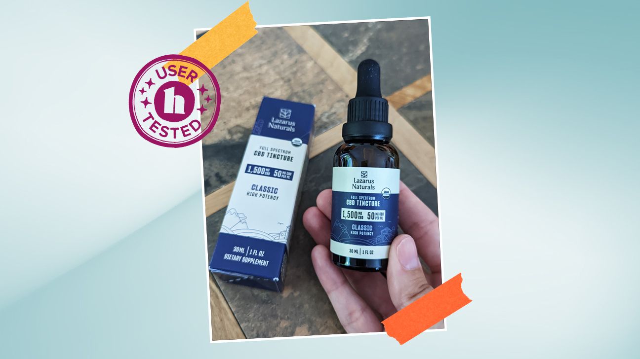 CBD tincture by Lazarus Naturals