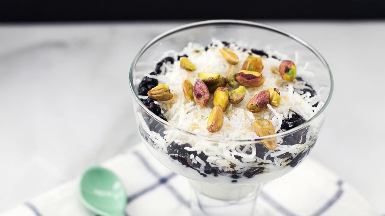 Blackberry parfait