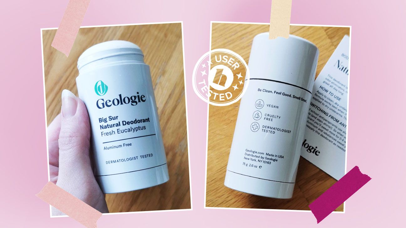 Healthline tester image of Geologie natural deodorant