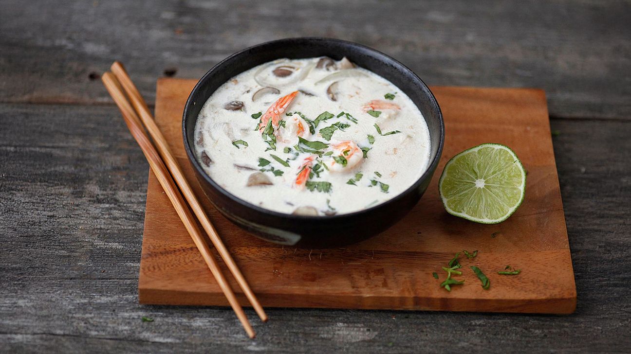 Thai coconut soup