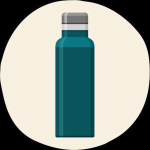 Steel flask
