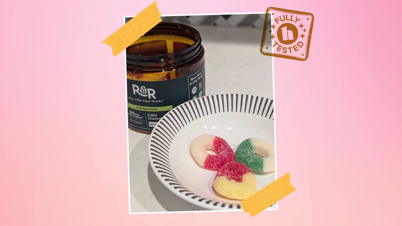 R&R CBD gummies tester photos courtesy of Jamie Elmer.