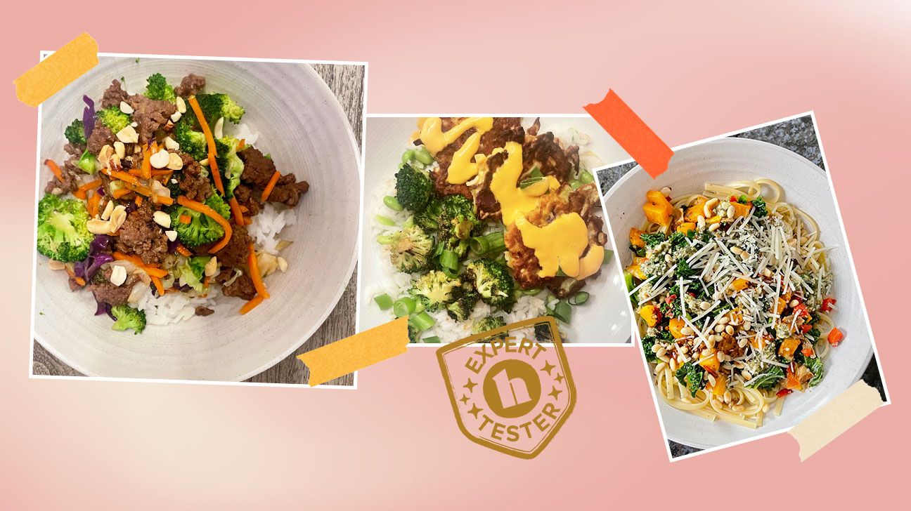 Some sample meals our tester tried from Green Chef.