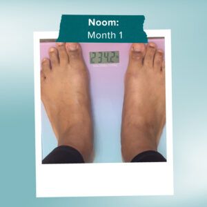 Noom Longtern tester weighs in on scale for month 1