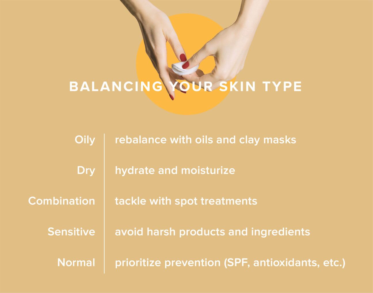 Balancing your skin type
