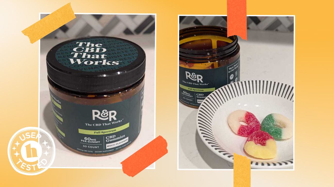 Tester images of R&R gummies