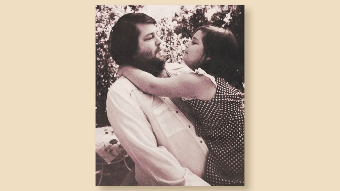 Carnie Wilson and her father Brian Wilson