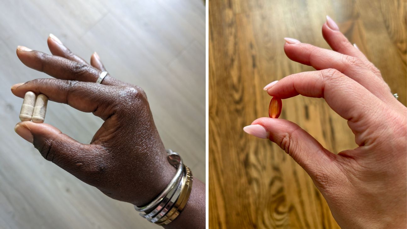 Comparing two multivitamins for women by Mela and FutureKind