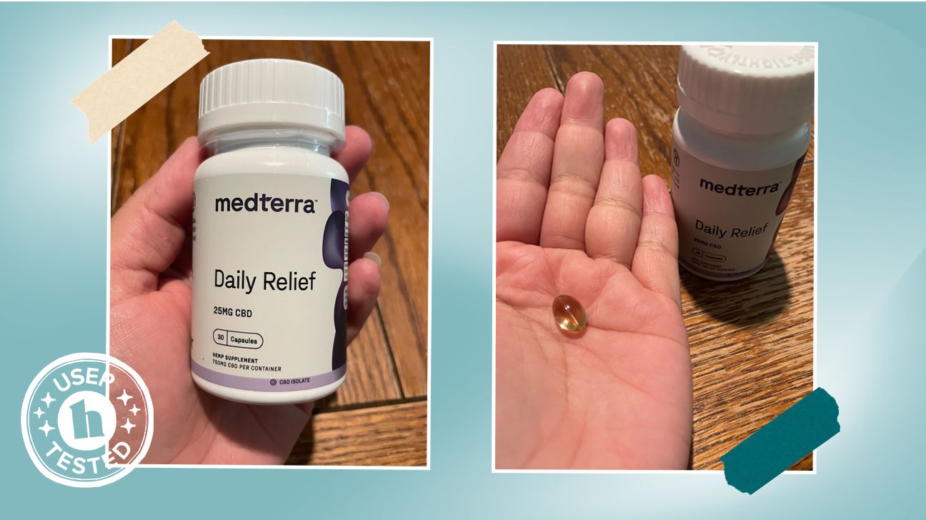 Medterra Daily Relief CBD capsules