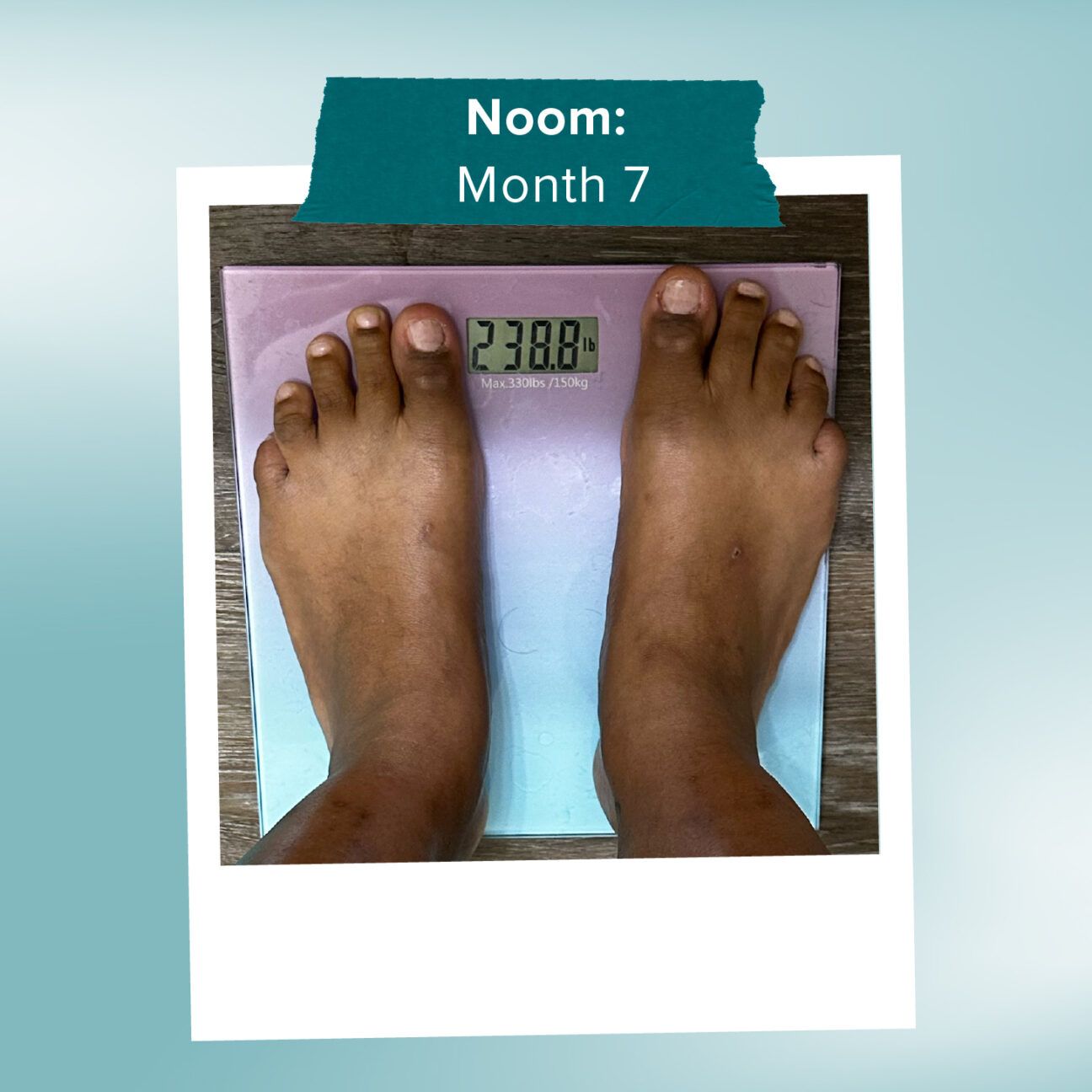 Tester Kim weighs in for month 7 with Noom