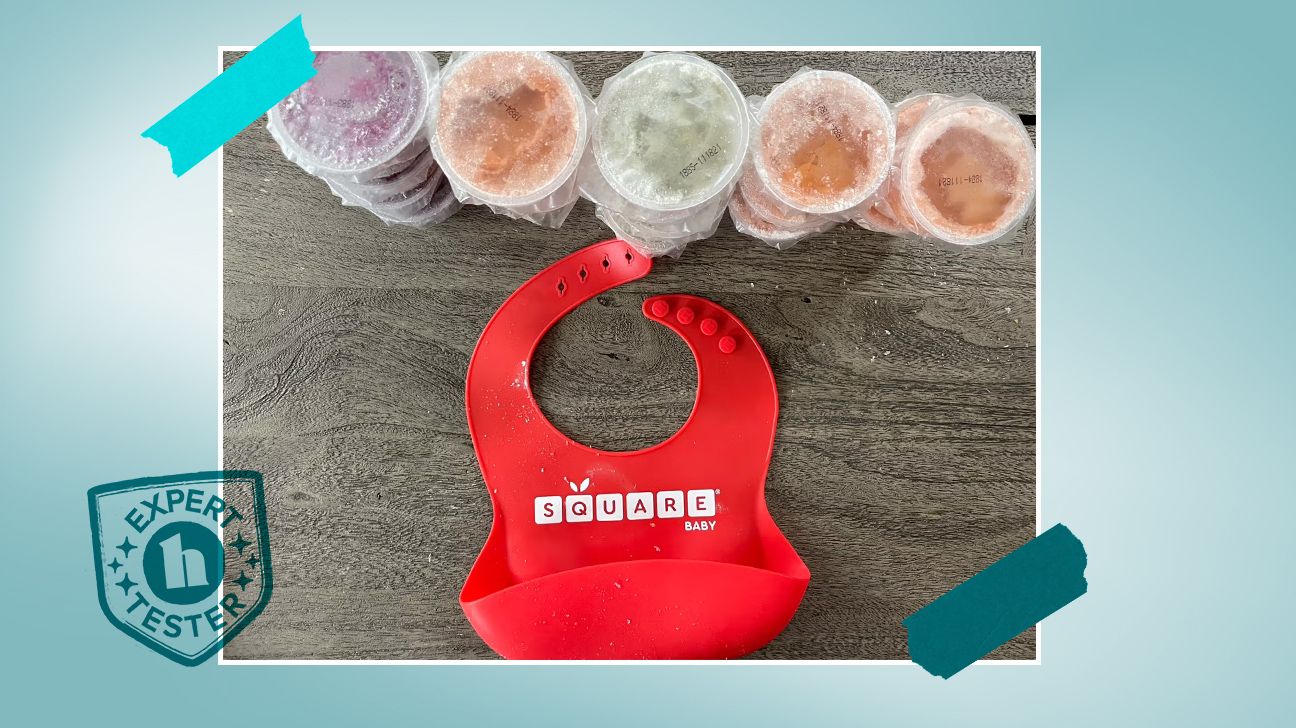 Tester images of Square Baby meal kit. It features an 'Expert Tester' badge. 