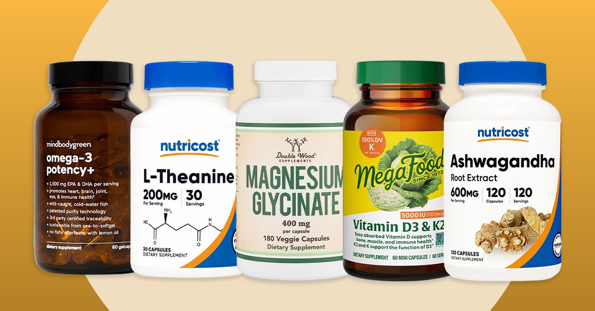 6 Best Supplements for Anxiety