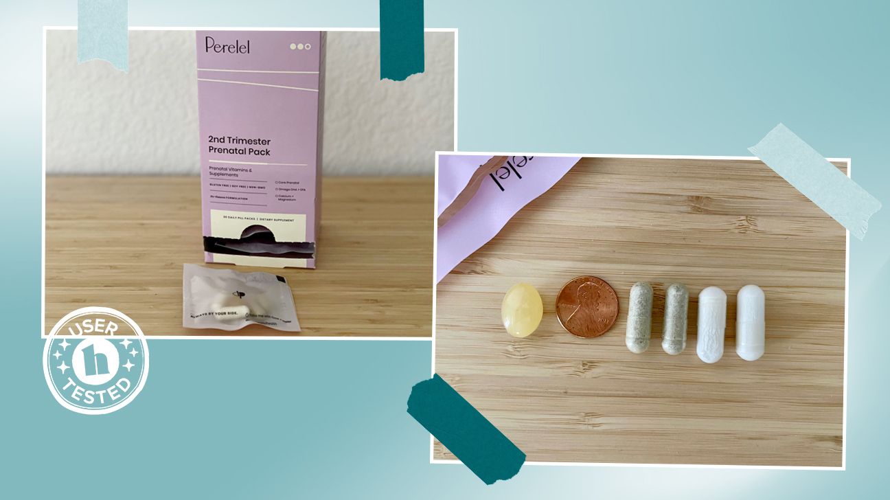 Tester images of Perelel 2nd trimester prenatal pack