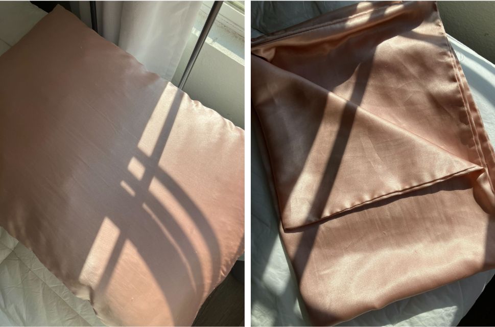 Satin pillowcase