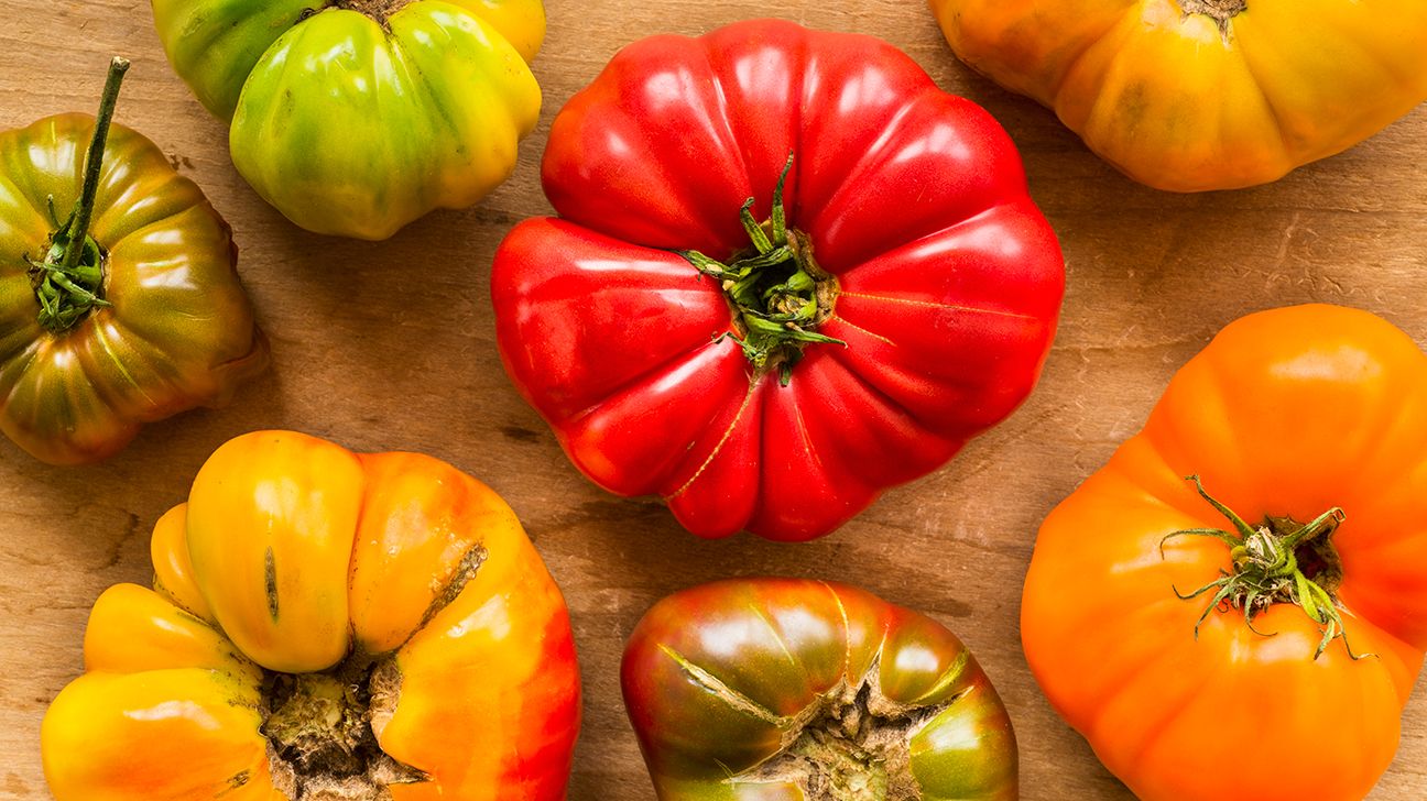Heirloom tomatoes.