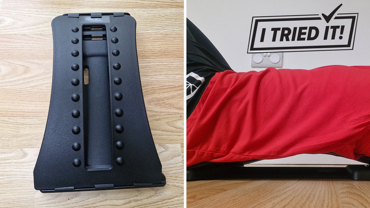 Pro 11 Back Stretching Arch tester review photos by Alice Porter-McLaughlin