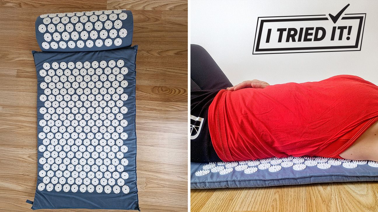 Acupressure mat tester photos by Alice Porter-McLaughlin