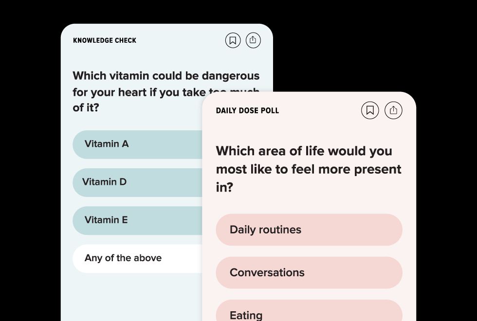 Fun, interactive learning methods to inspire healthier living