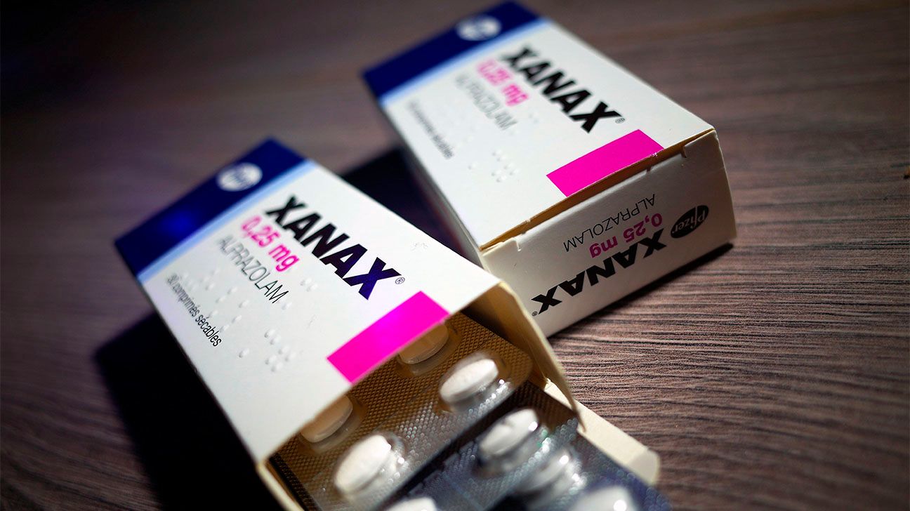 Xanax in packaging