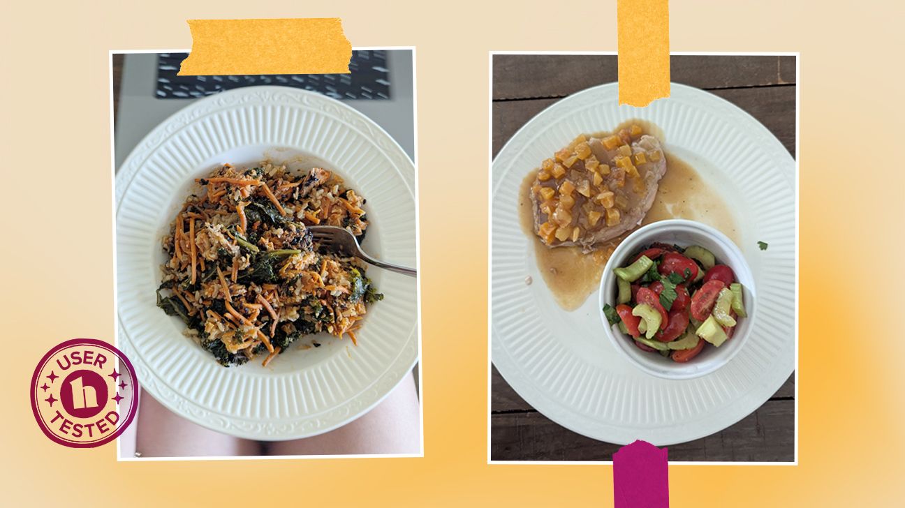 Sunbasket gluten free meal delivery photos courtesy of Catherine Conelly
