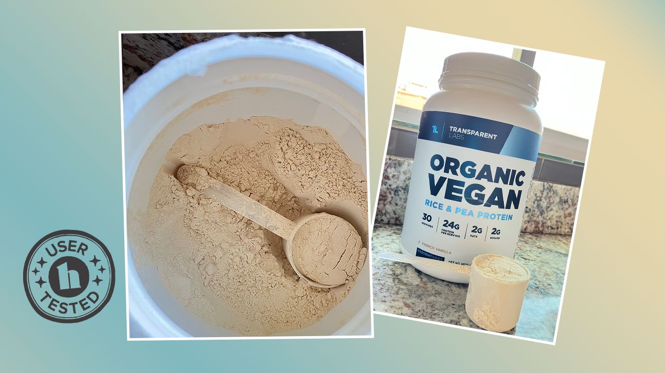 Transparent Labs vegan protein powder review photos by Chelsea Logan.